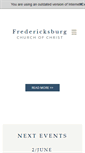Mobile Screenshot of fredericksburgcoc.com